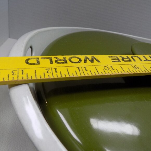 Rare MCM COPCO Denmark 4 qt Iron Enamelware Roaster Dutch Oven Pot Michael Lax - Picture 4 of 12